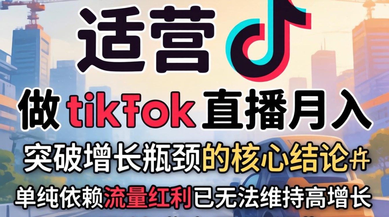 高级运营做tiktok主播月入多少