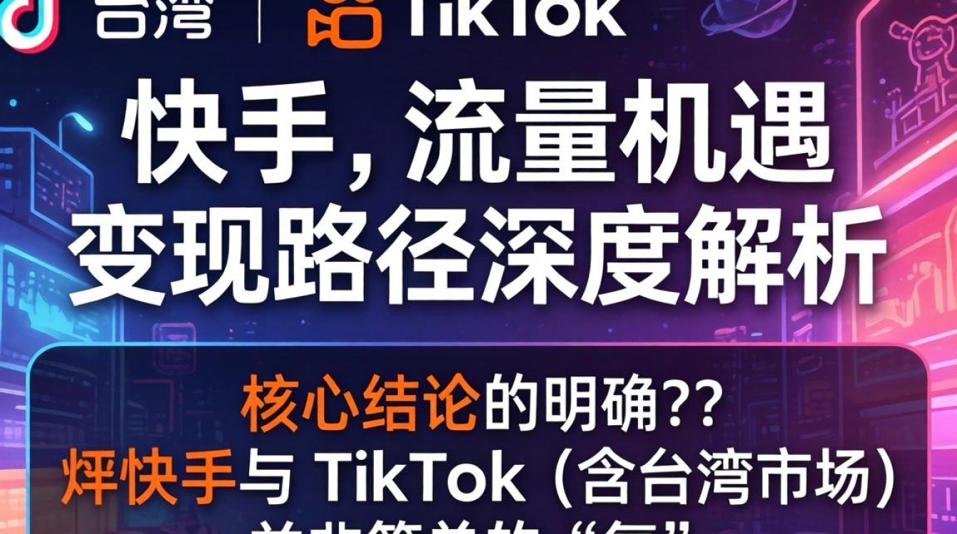 快手台湾 TikTok 会火吗