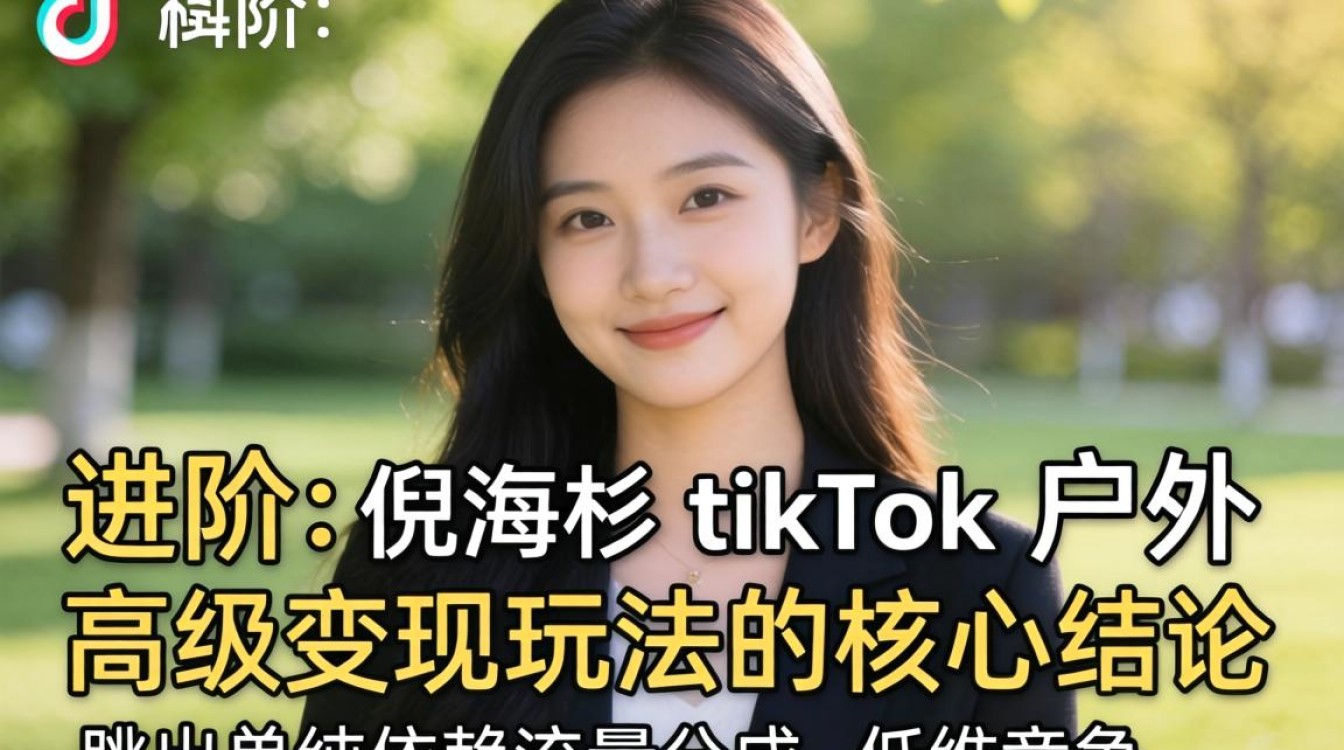 运营进阶倪海杉tiktok户外高级变现玩法