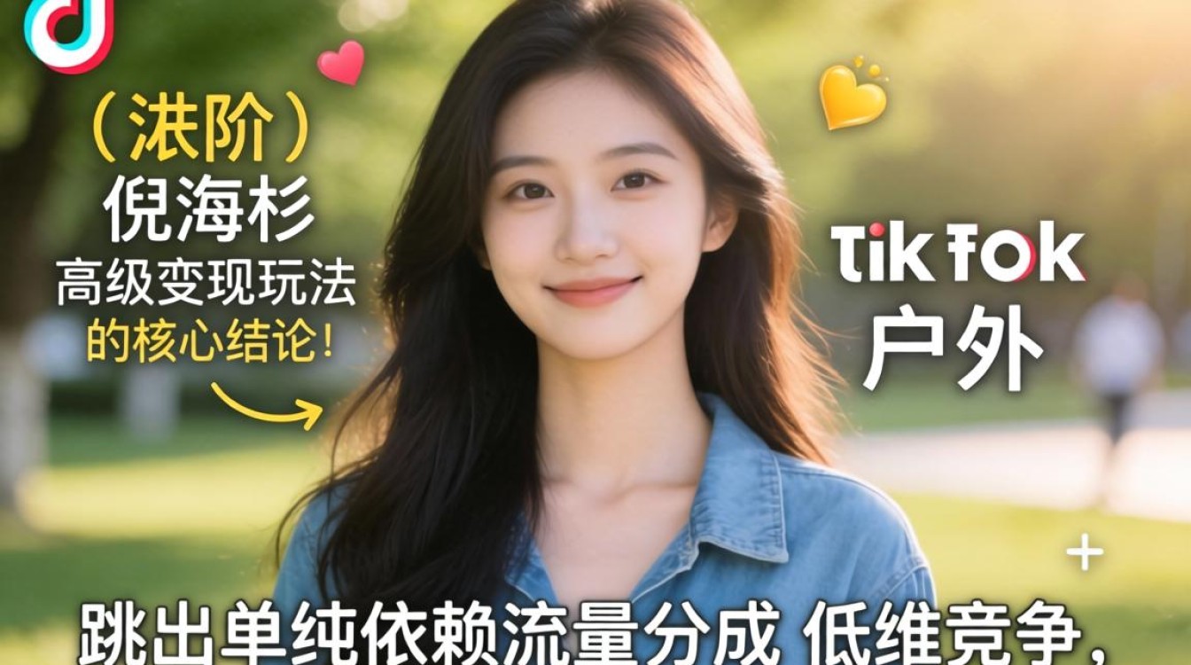 运营进阶倪海杉tiktok户外高级变现玩法