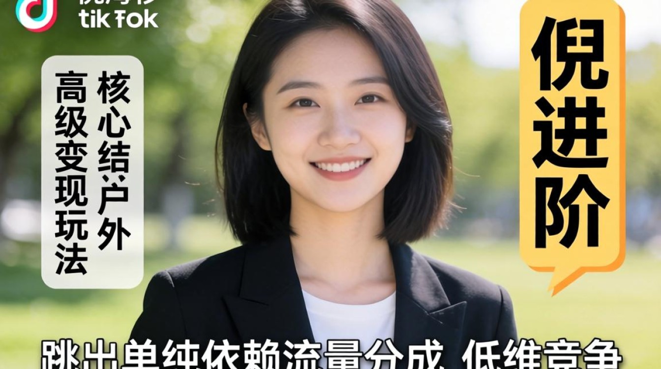 运营进阶倪海杉tiktok户外高级变现玩法
