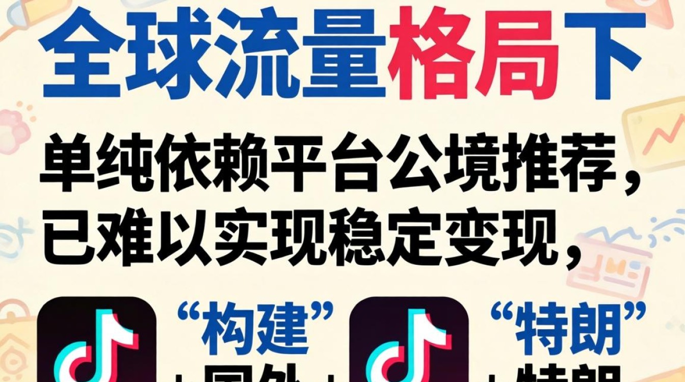 抖音国外TikTok特朗普私域流量变现指南