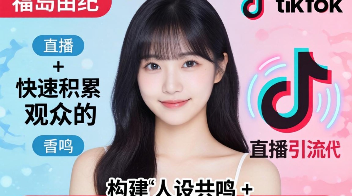 福岛由纪 tiktok 直播引流