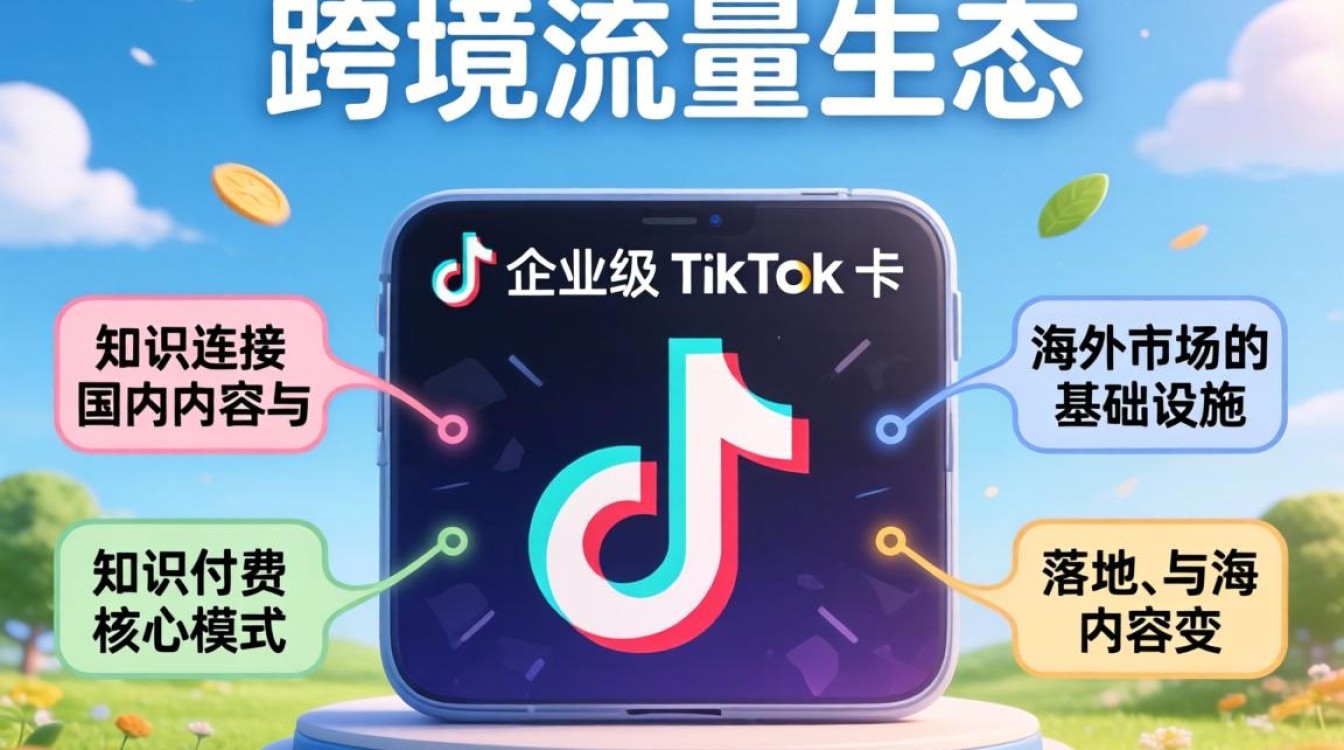 知识付费企业级TikTok卡怎么做