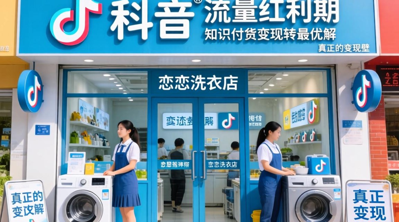 恋恋洗衣店 TikTok 如何内容变现?知识付费与长尾流量变现技巧 恋恋洗衣店 TikTok 如何内容变现
