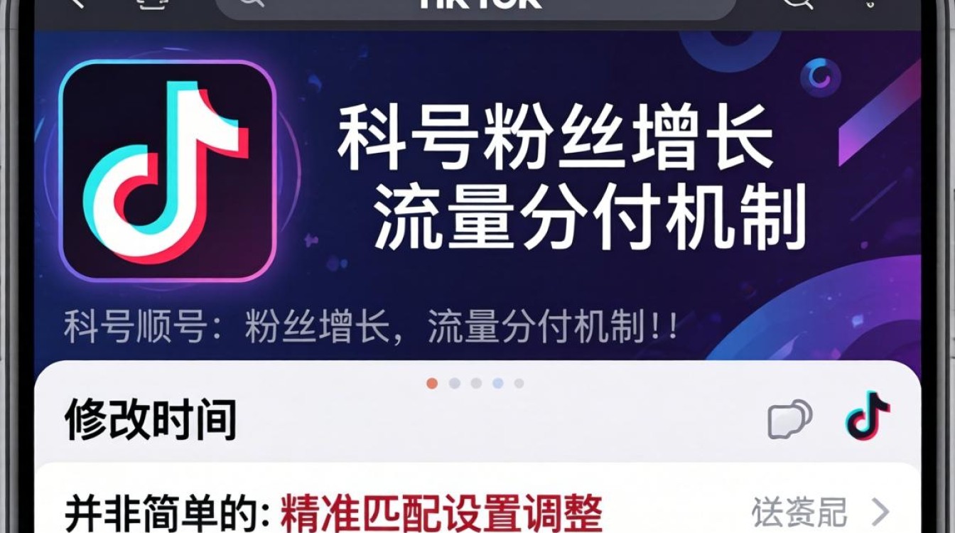 TikTok 时间怎么改