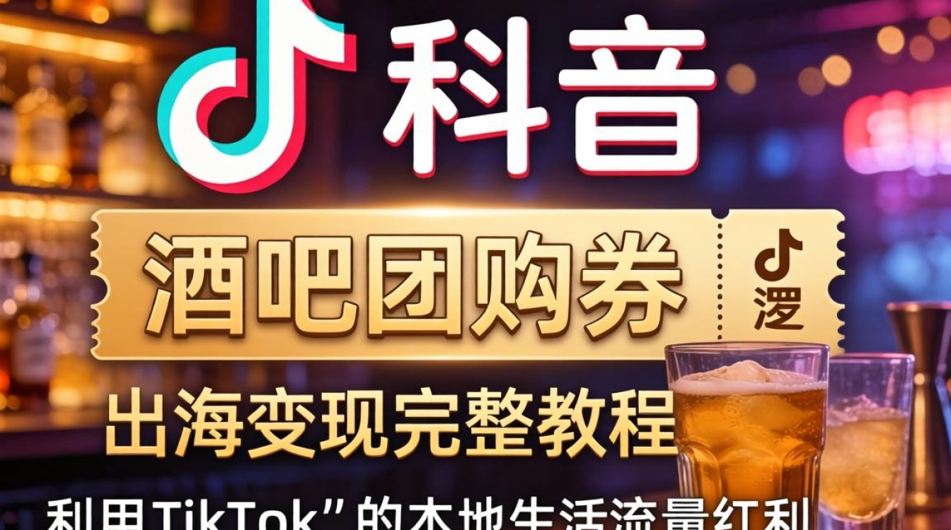 TikTok 酒吧团购券 出海变现完整教程