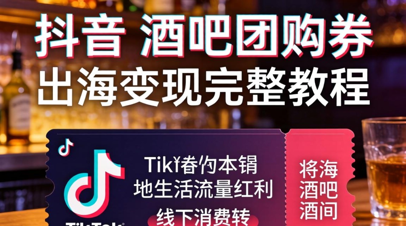 TikTok 酒吧团购券 出海变现完整教程