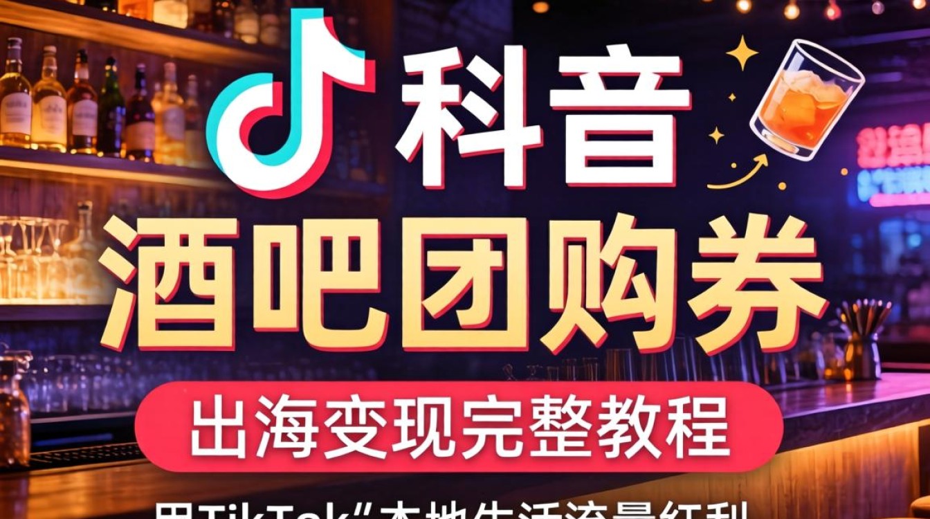 TikTok 酒吧团购券 出海变现完整教程