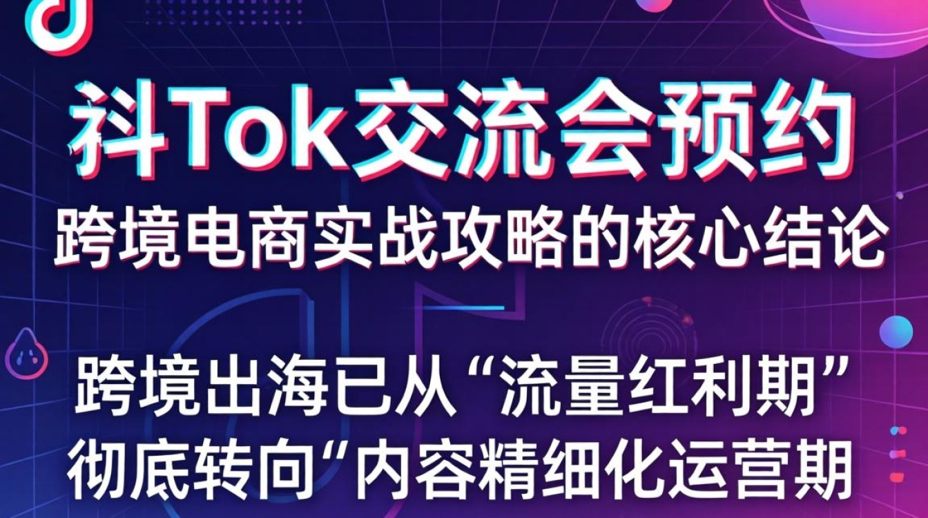 TikTok 交流会预约怎么做