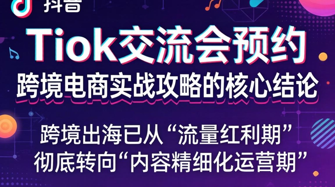 TikTok 交流会预约怎么做