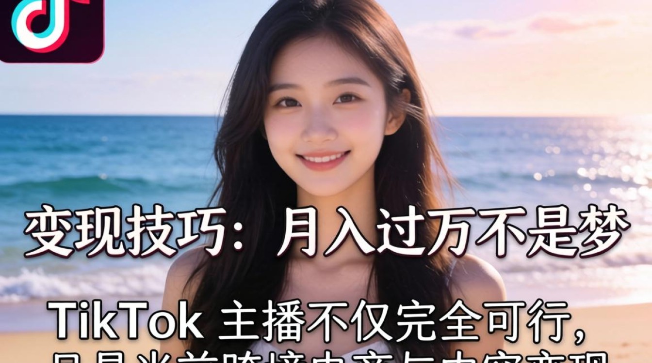 TikTok 主播能做吗?月入过万变现技巧 TikTok 主播能做吗