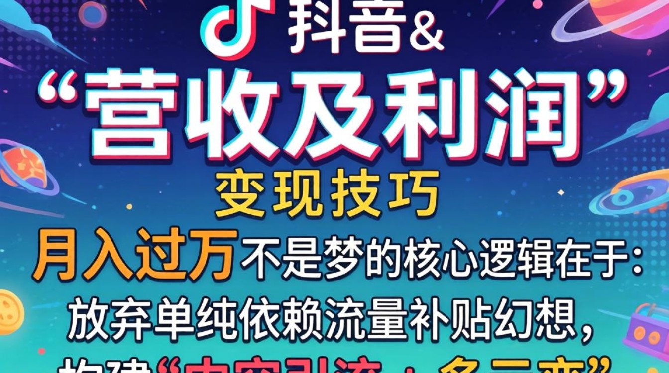 TikTok 营收及利润 变现技巧