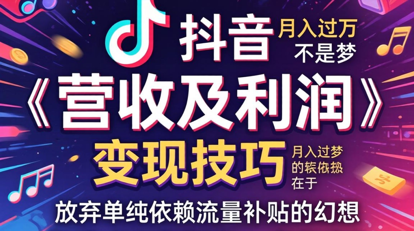 TikTok 营收及利润 变现技巧