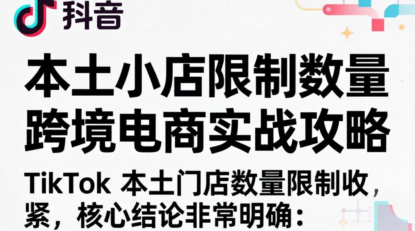TikTok 本土小店限制数量怎么办