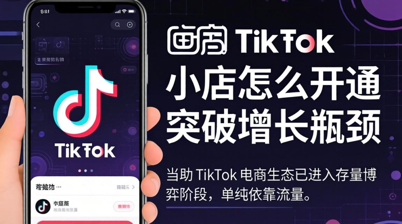 手机TikTok小店怎么开通