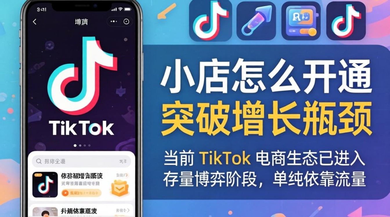 手机TikTok小店怎么开通