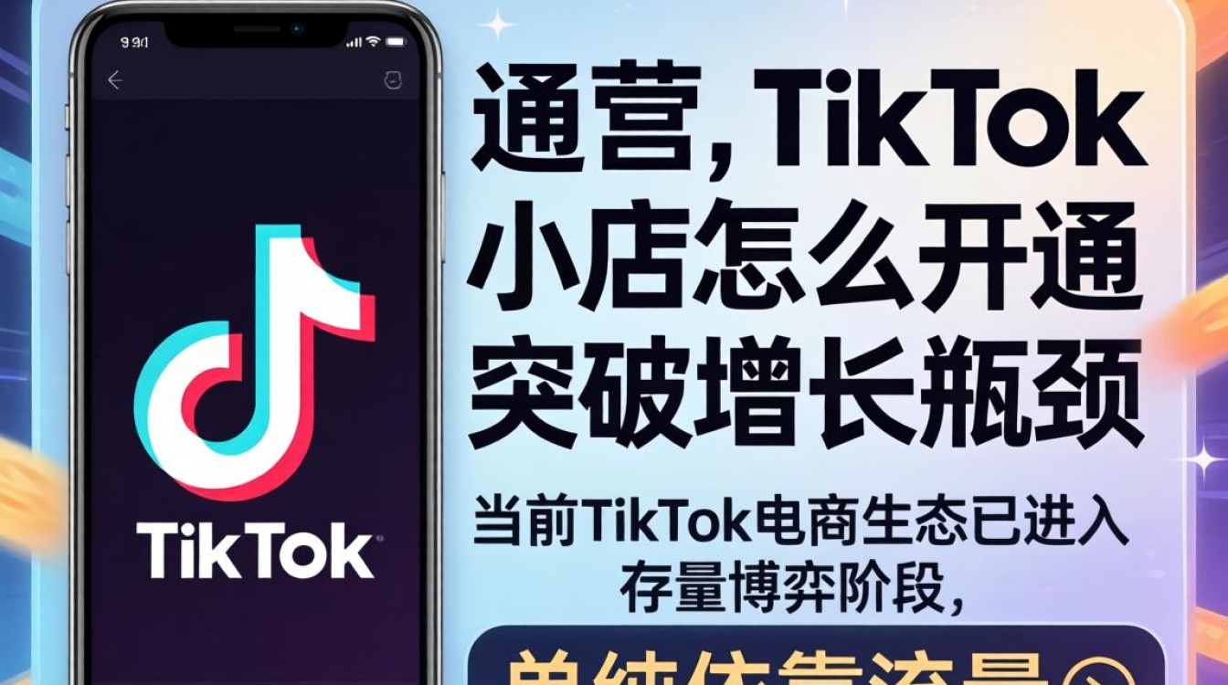 手机TikTok小店怎么开通