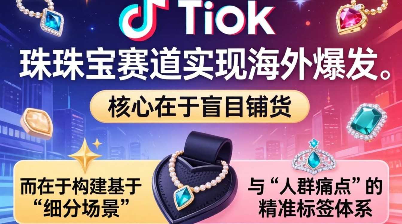 TikTok 珠宝领域细分标签