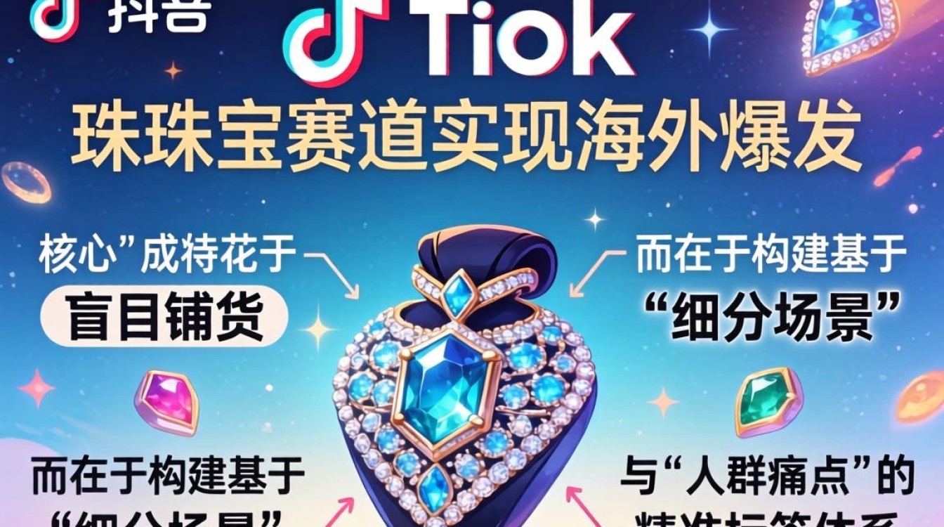 TikTok 珠宝领域细分标签