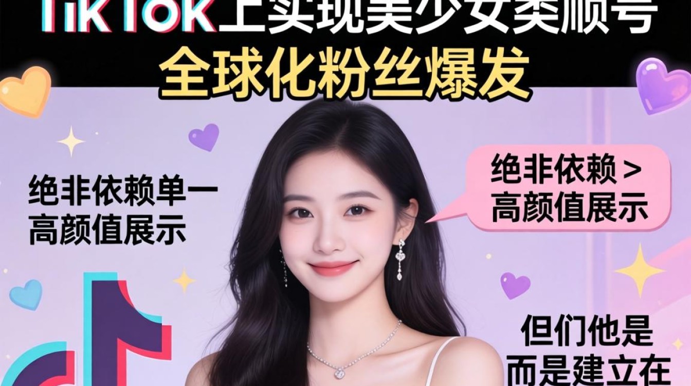 TikTok 上的美少女 全球账号粉丝增长秘籍