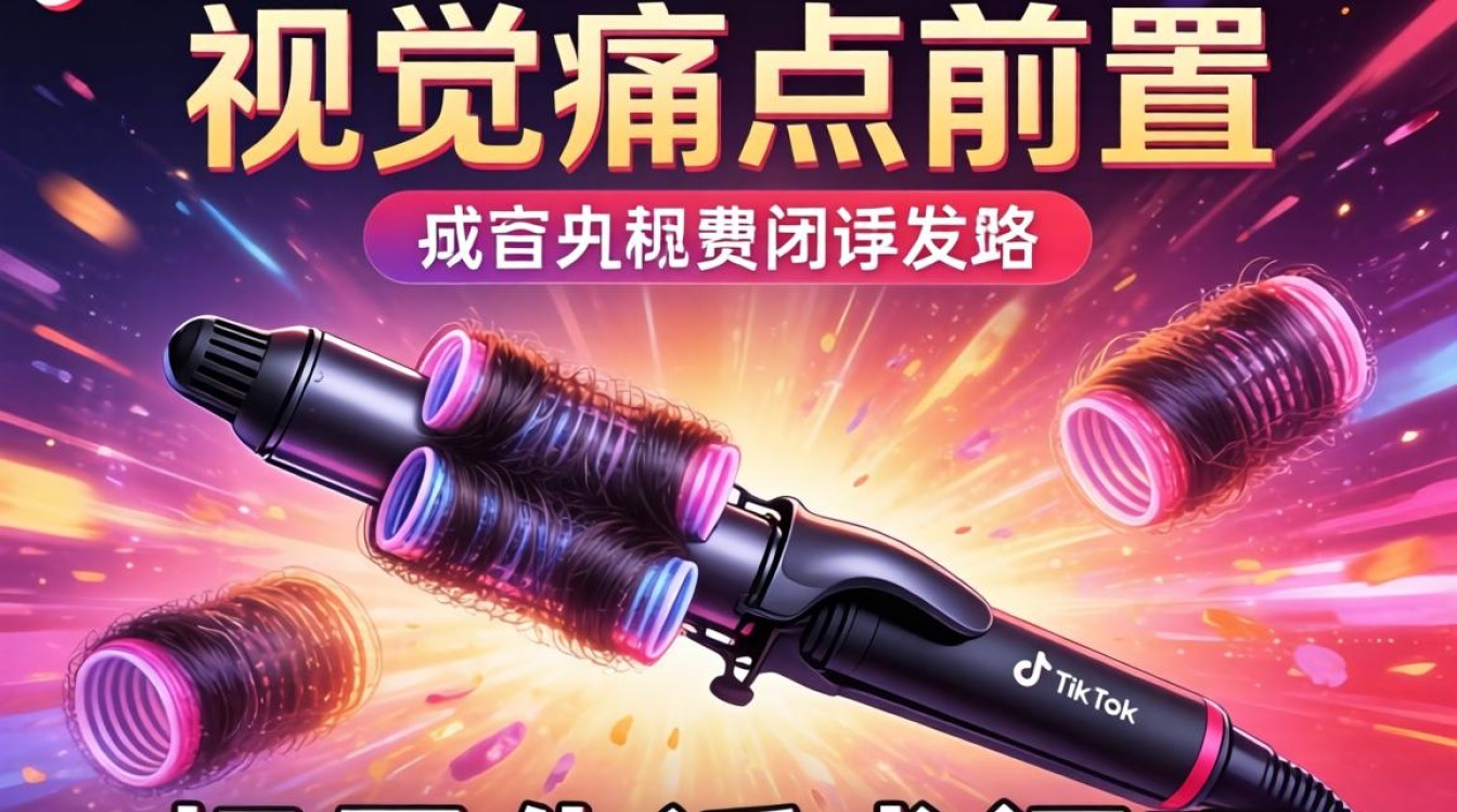 TikTok 卷发棒话术怎么写