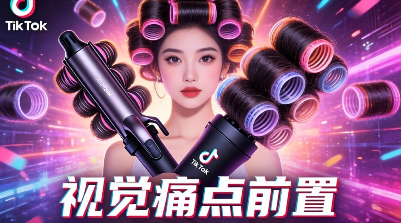 TikTok 卷发棒话术怎么写