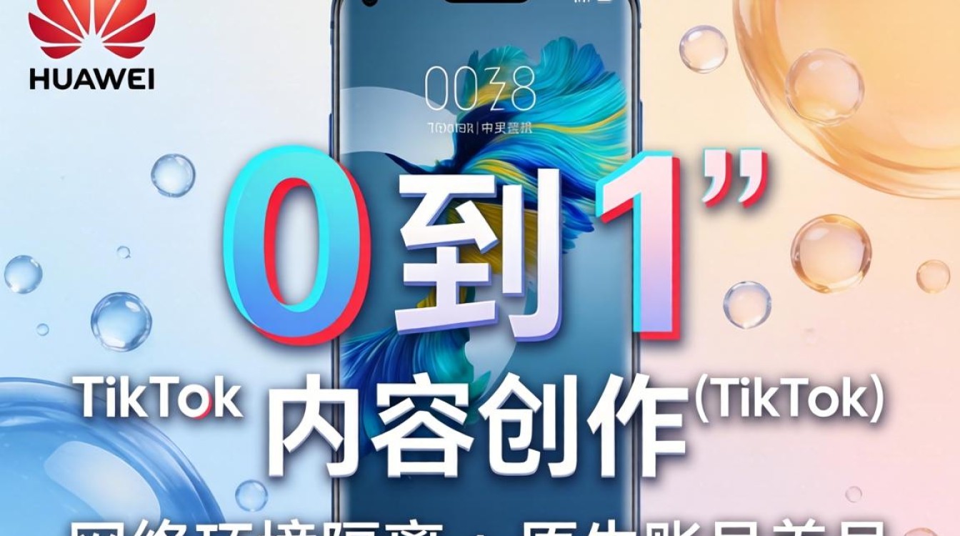 华为手机登录 TikTok 怎么设置