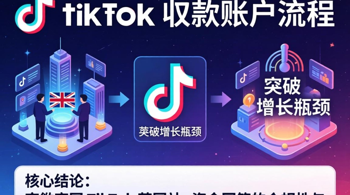英国TikTok收款账户流程是什么