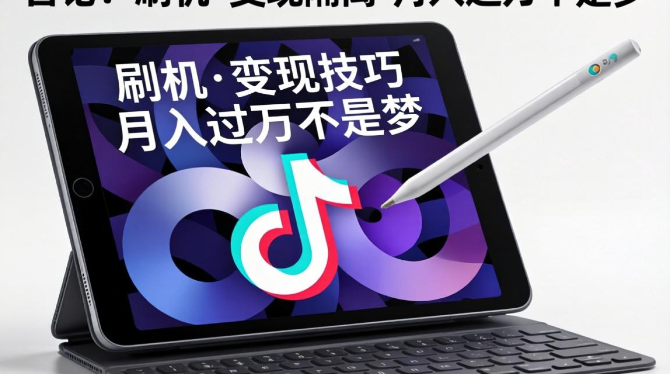 TikTok 用 ipad 刷机 变现技巧
