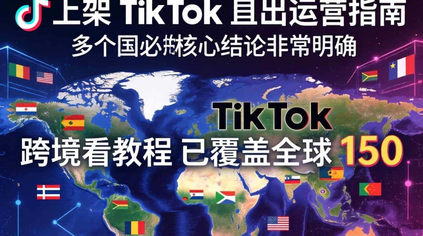 TikTok 上架国家列表及海外运营全攻略