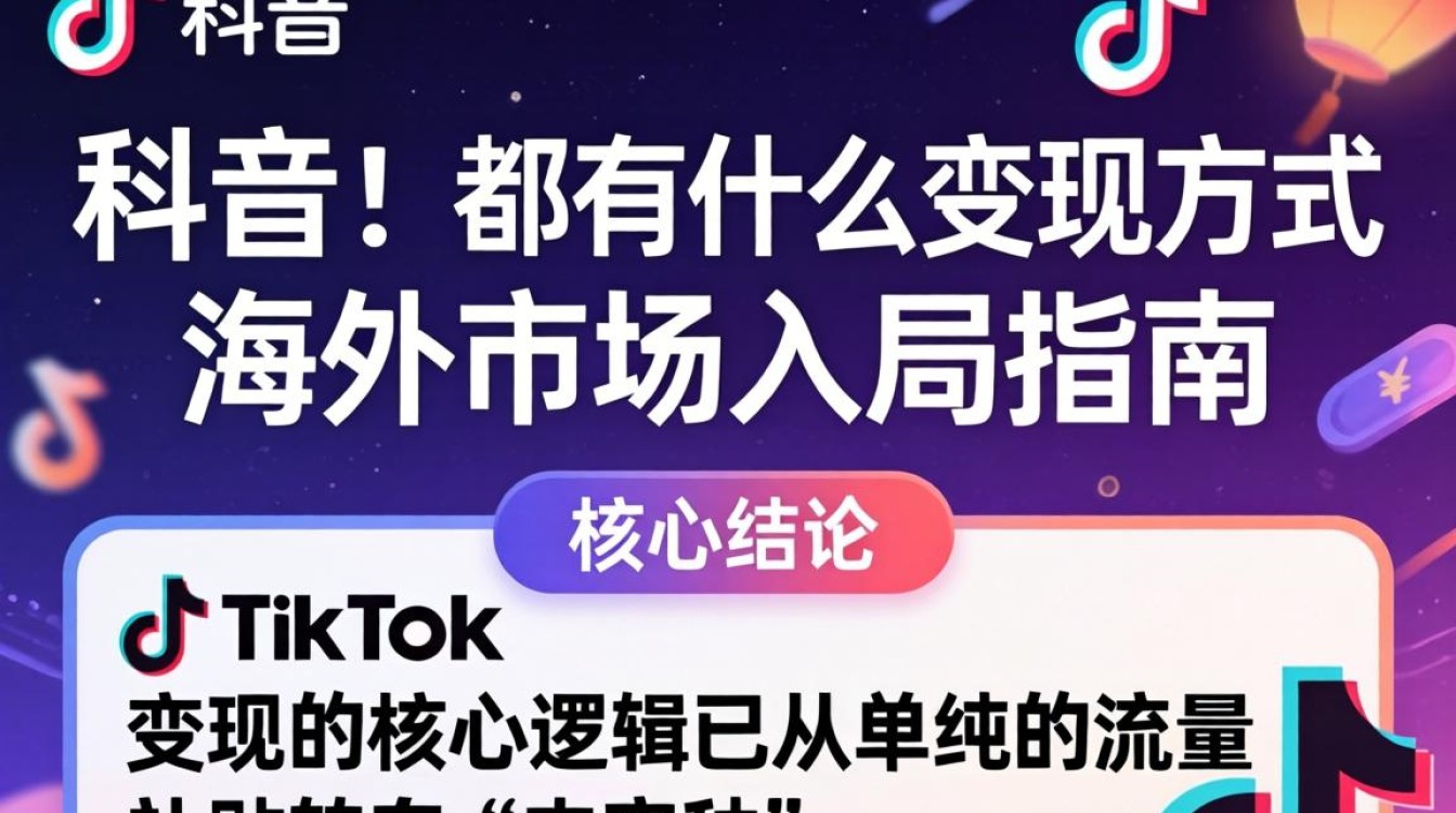 海外 TikTok 变现方式有哪些