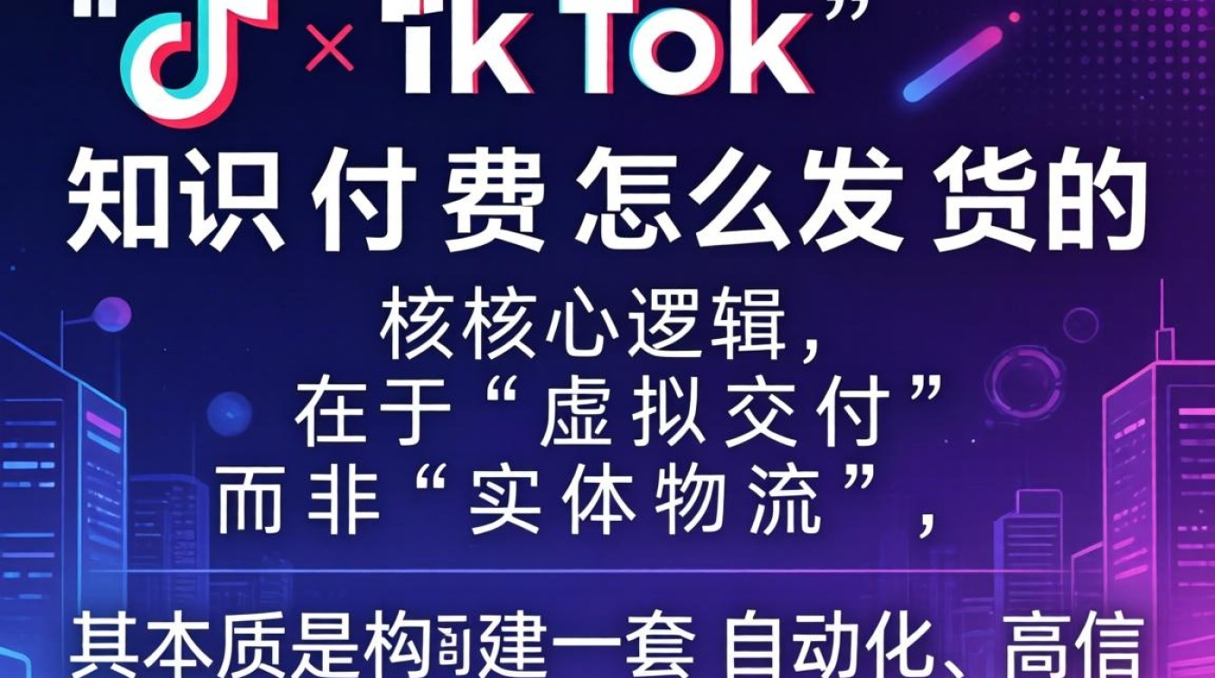 TikTok 知识付费发货流程及注意事项