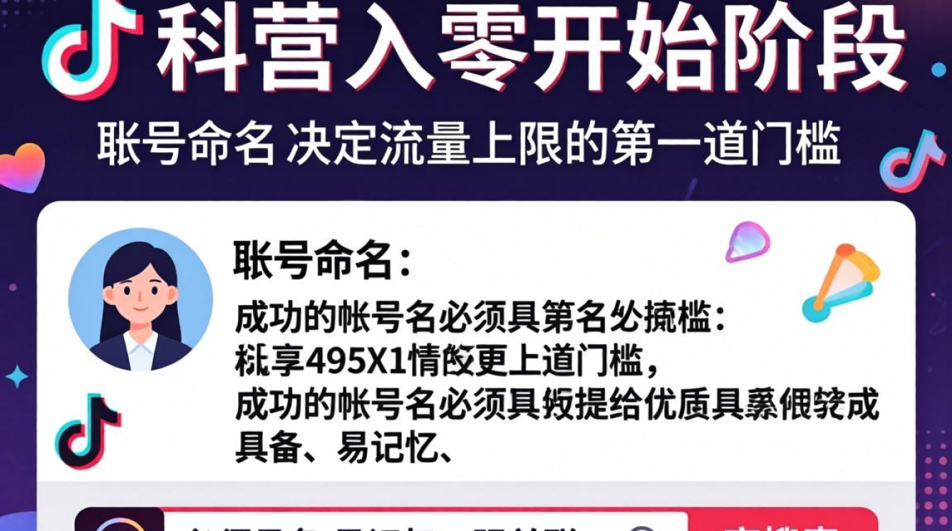 新媒体明星 TikTok 账号名怎么取