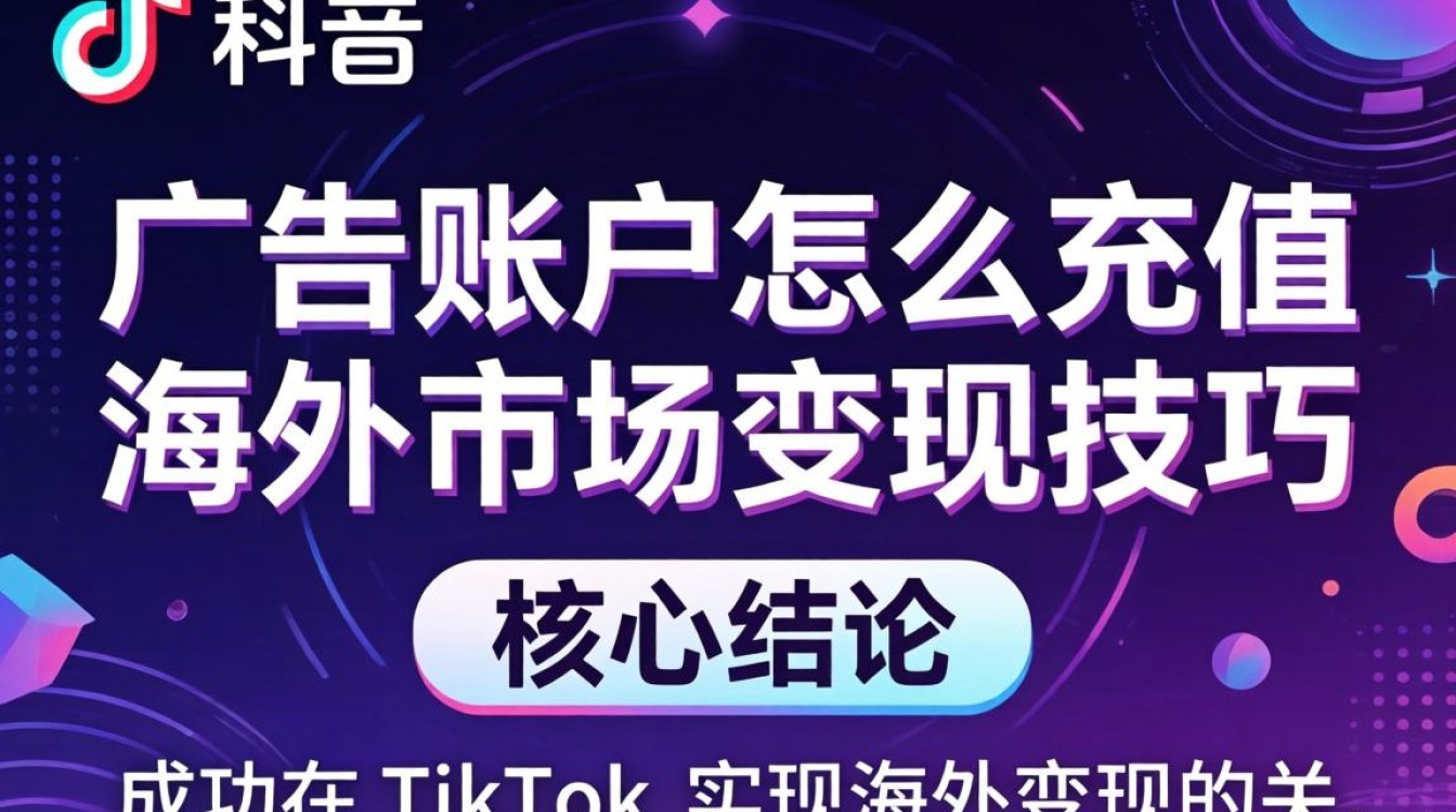 TikTok 海外变现技巧及充值方法