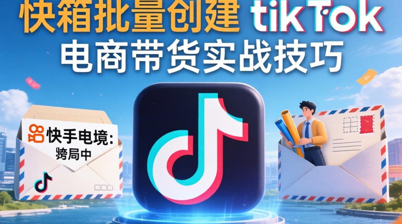 快手如何批量创建tiktok邮箱