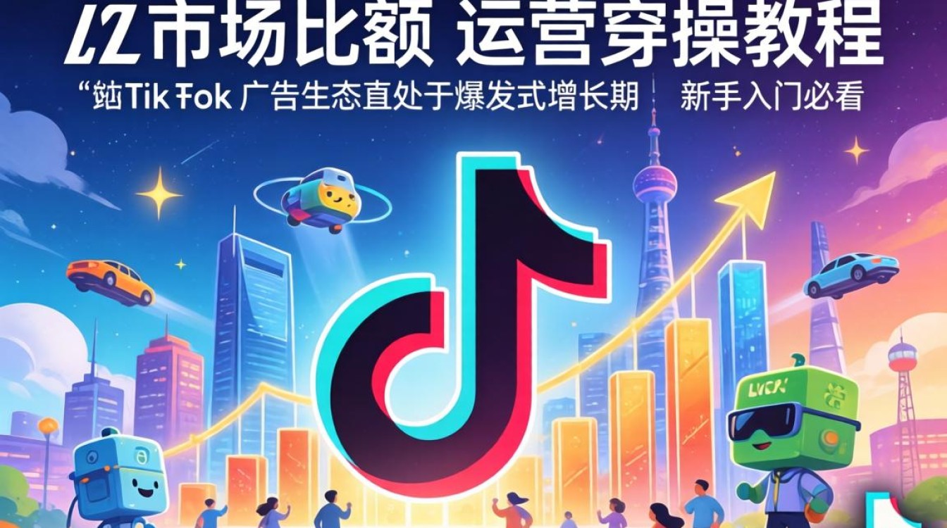 TikTok ads市场份额多少