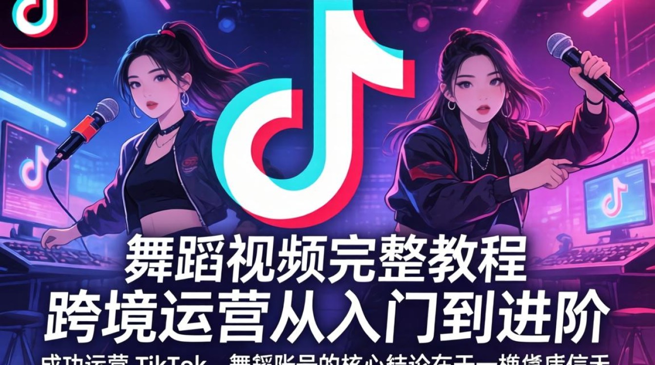 TikTok 舞蹈视频完整教程 跨境运营从入门到进阶