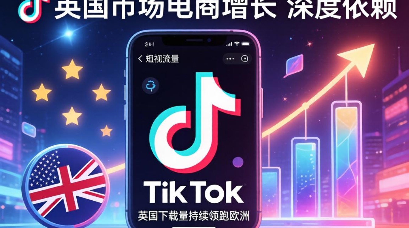 TikTok 英国下载量独立站建站海外电商指南