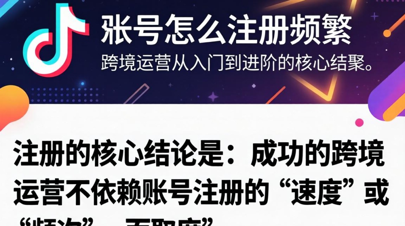 TikTok 注册失败怎么办跨境运营从入门到进阶