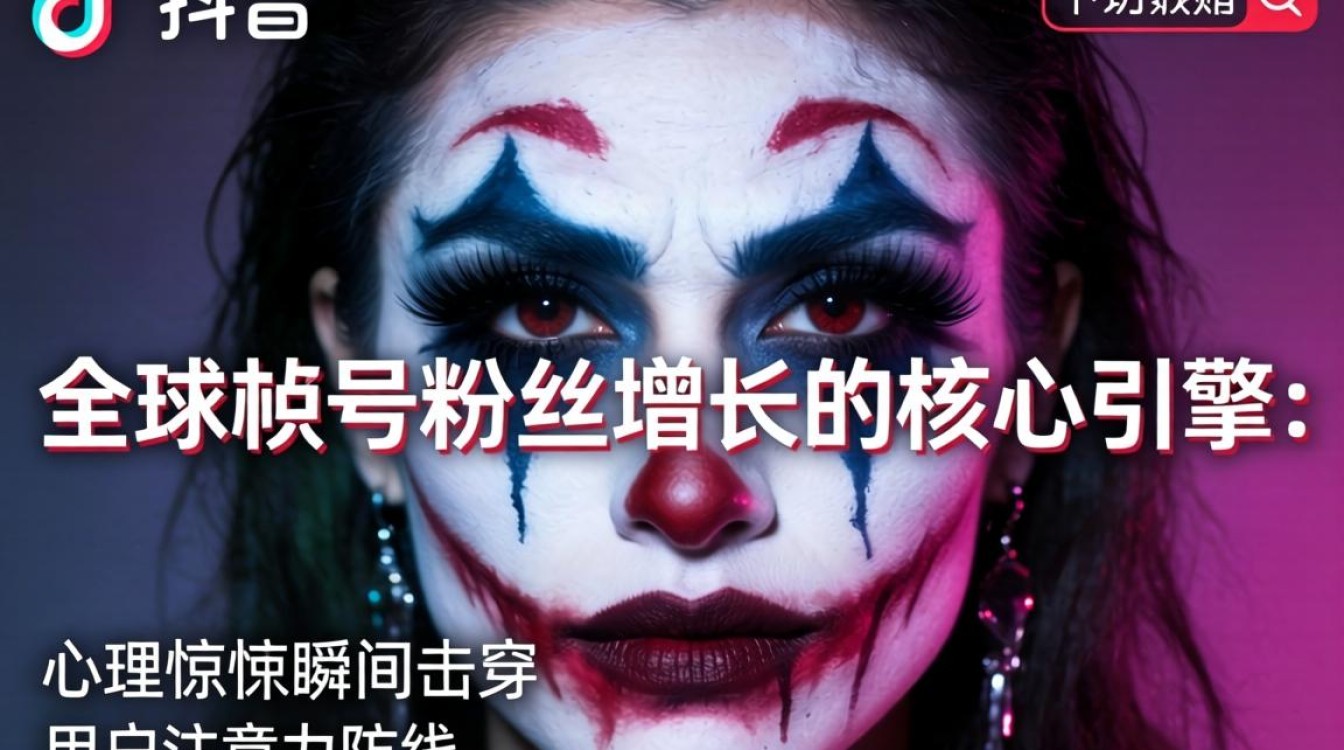 TikTok 惊悚变妆 全球账号粉丝增长秘籍