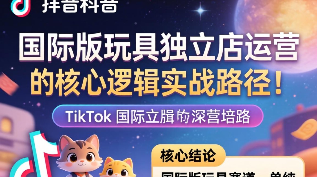 TikTok 国际版玩具独立站怎么建