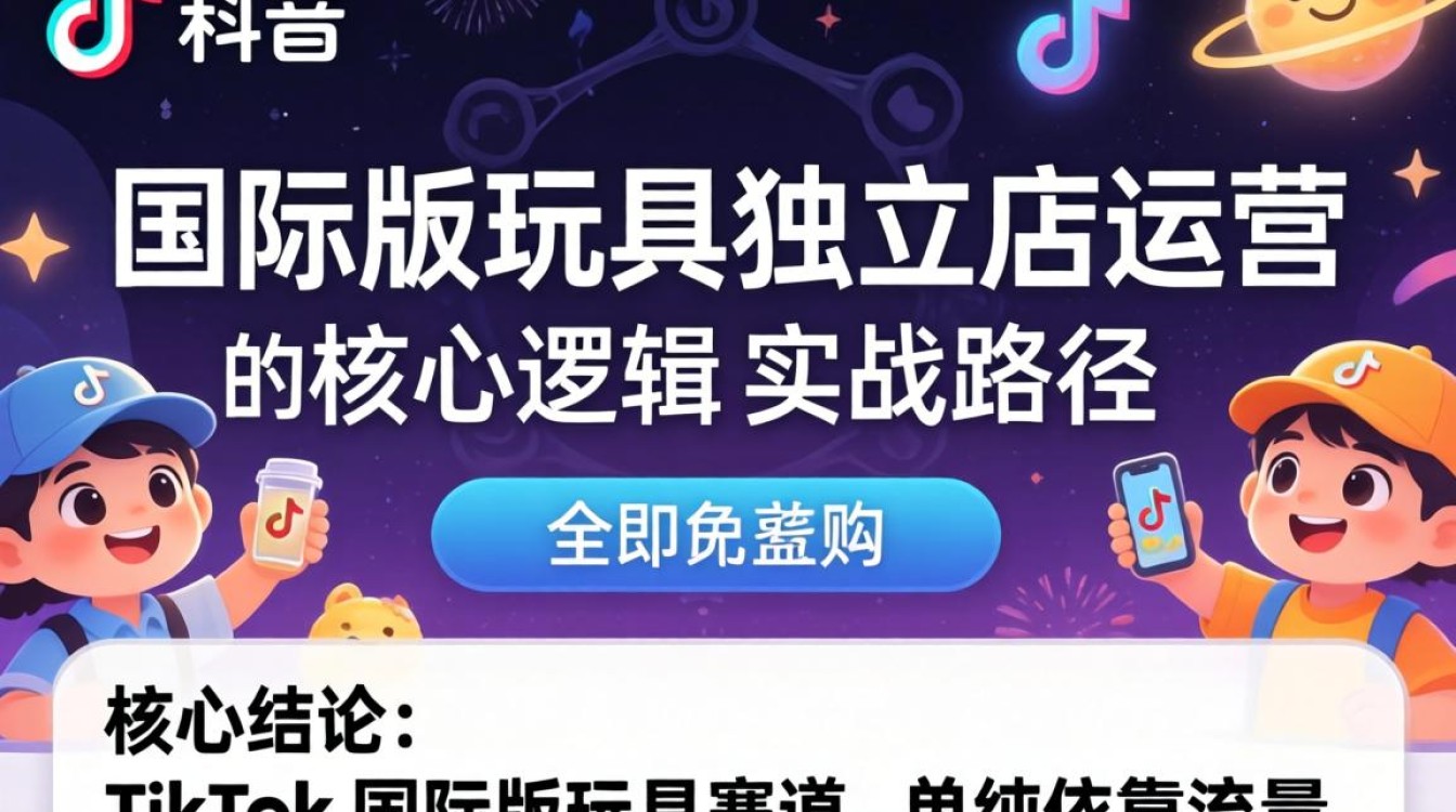 TikTok 国际版玩具独立站怎么建