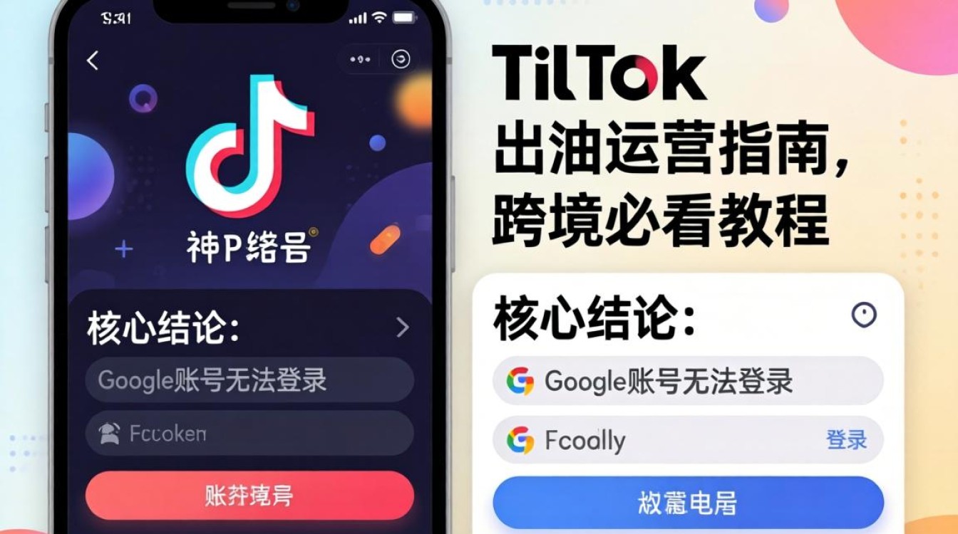 TikTok 谷歌账号登录失败原因及解决方法