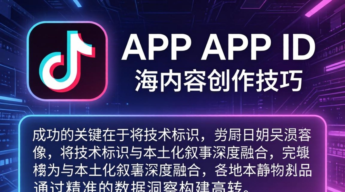 TikTok 应用程序id 出海内容创作技巧