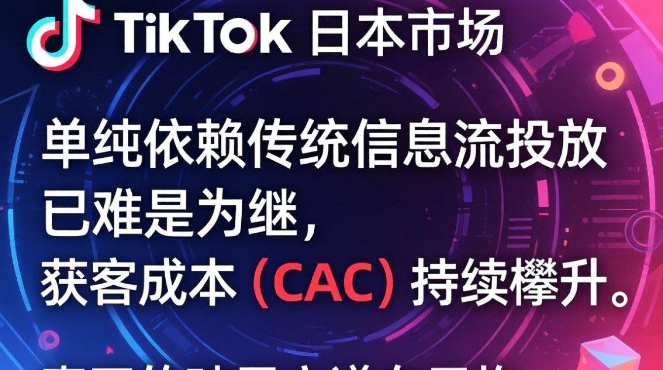 广告投放日本药水哥tiktok账号怎么降低获客成本