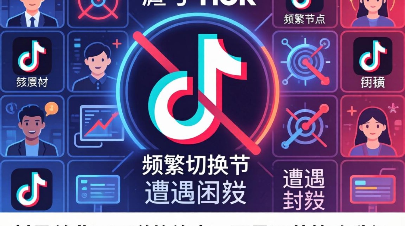 TikTok 切换节点被封怎么解封