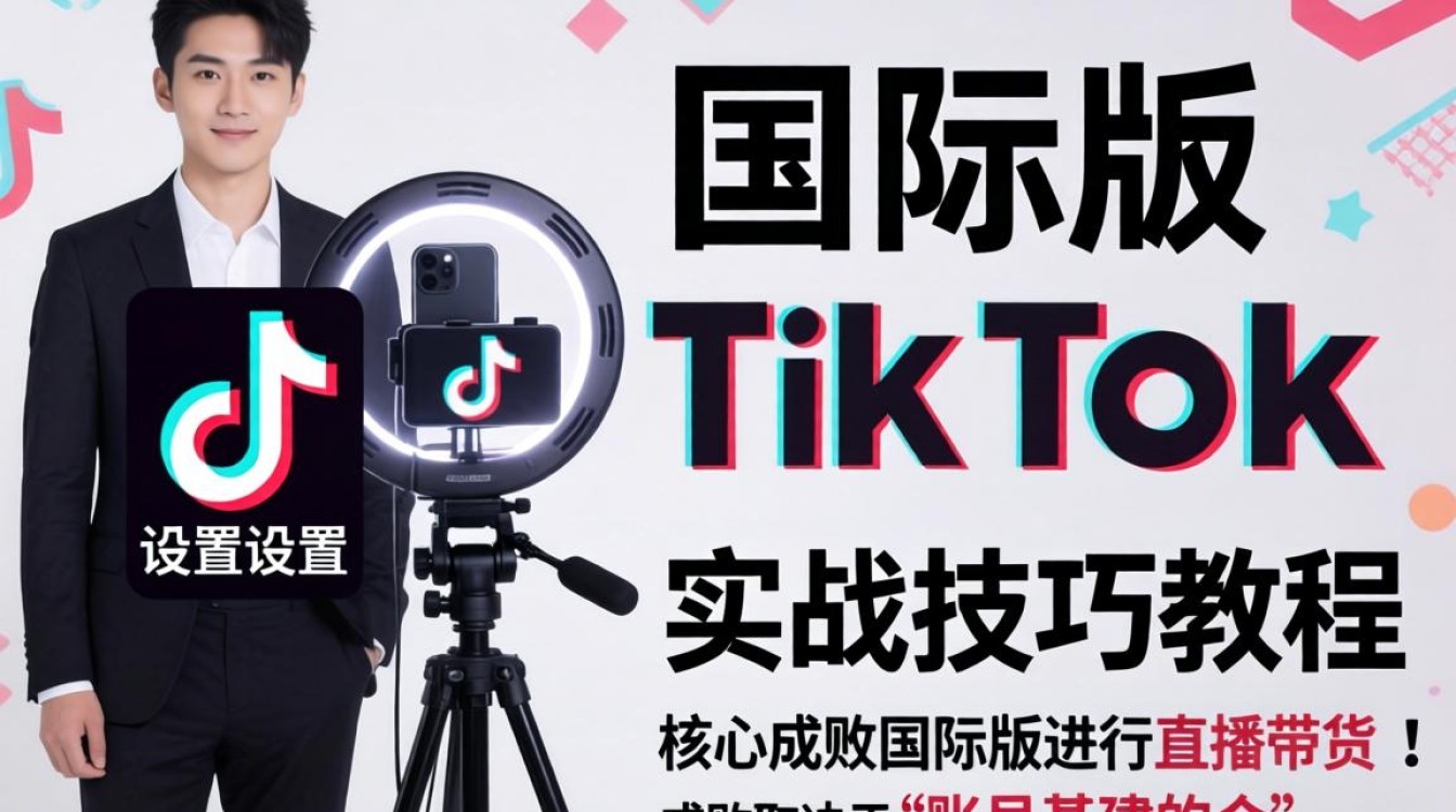 直播带货国际版TikTok怎么设置