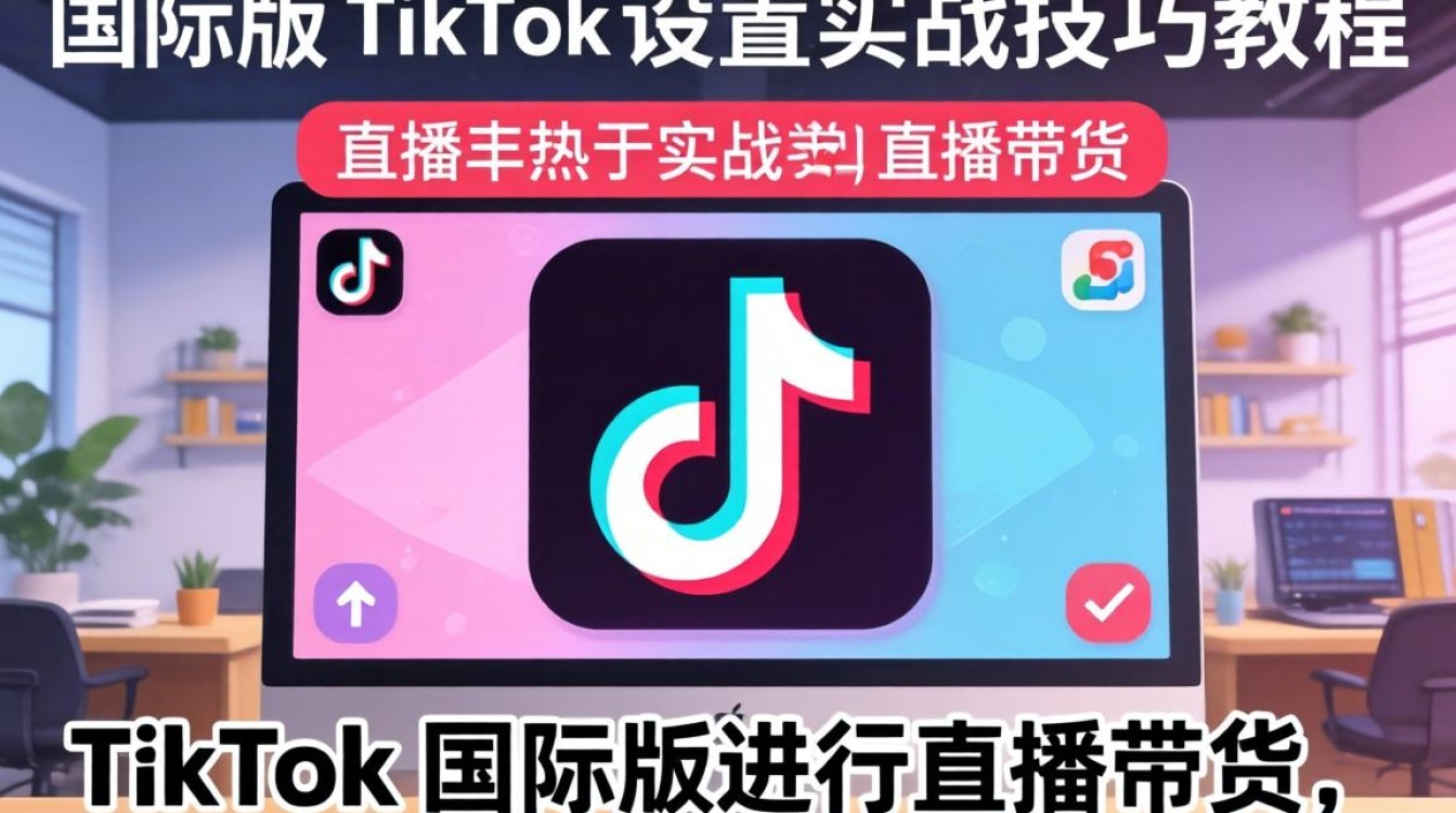 直播带货国际版TikTok怎么设置