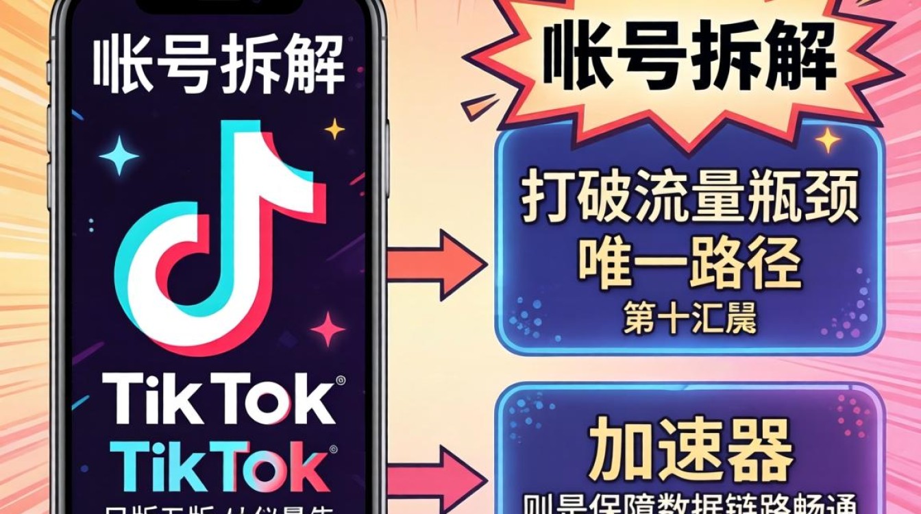 账号拆解日版tiktok加速器怎么做